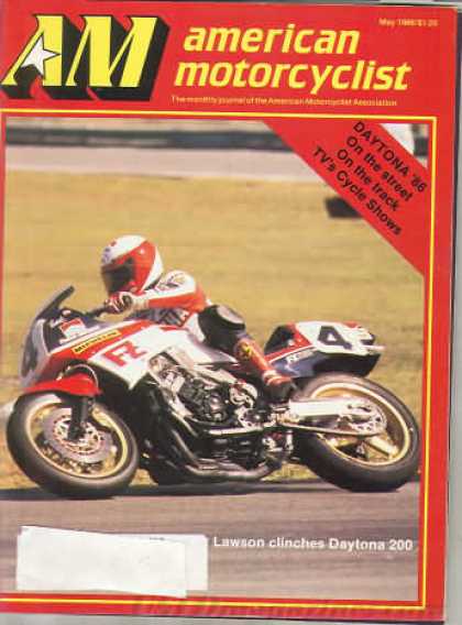American Motorcyclist - May 1986