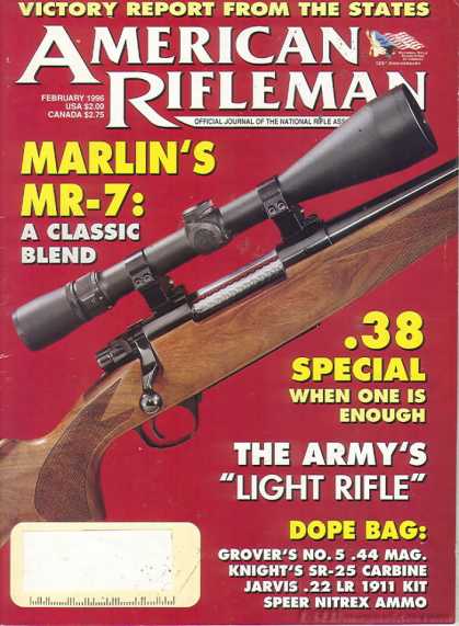 American Rifleman - February 1996