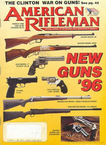 American Rifleman - March 1996