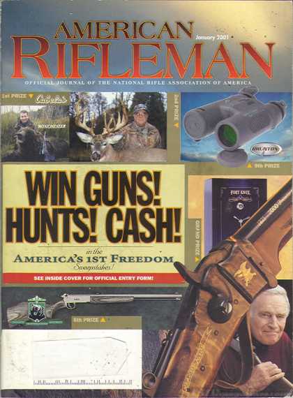 American Rifleman - January 2001