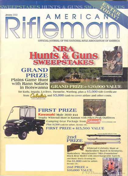 American Rifleman - January 2002