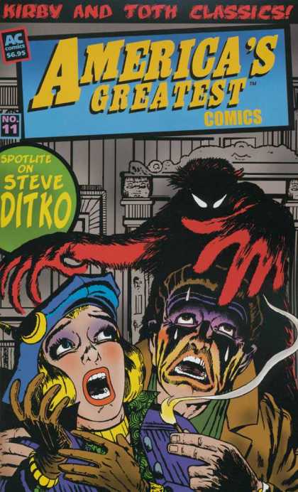 America's Greatest Comics 11 - Steve Ditko - Kirby And Toth Classics - Monster - Frightened Man - Frightened Woman