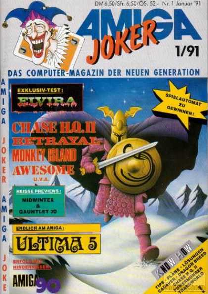 Amiga Joker - 1/1991