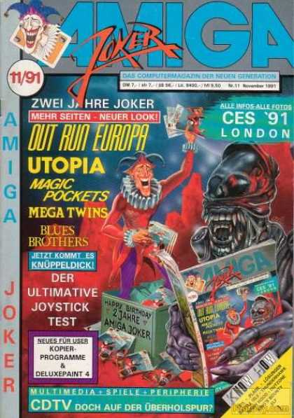 Amiga Joker - 11/1991