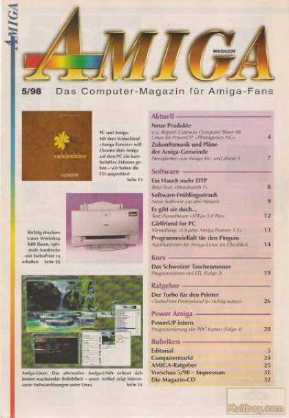 Amiga Magazin - 5/1998