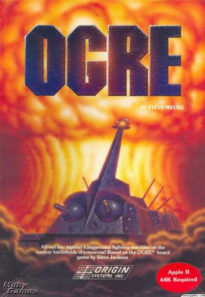 Apple II Games - Ogre