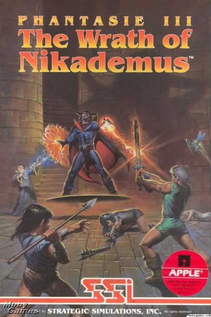 Apple II Games - Phantasie III : The Wrath of Nikademus