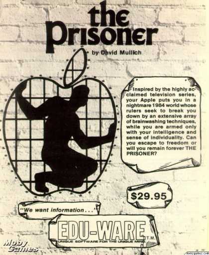 Apple II Games - The Prisoner