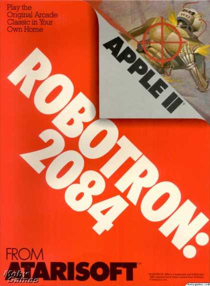 Apple II Games - Robotron: 2084