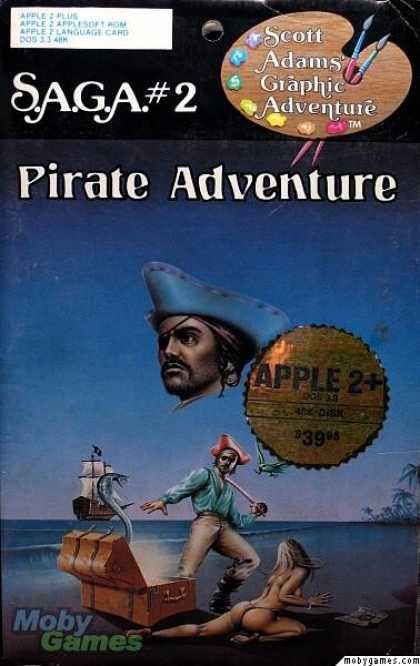 Apple II Games - Scott Adams' Graphic Adventure #2: Pirate Adventure
