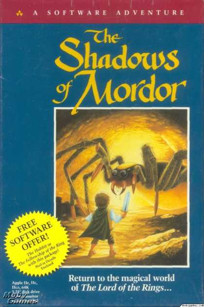 Apple II Games - The Shadows of Mordor