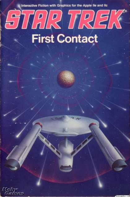 Apple II Games - Star Trek: First Contact
