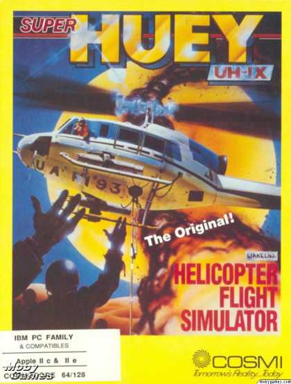 Apple II Games - Super Huey UH-IX