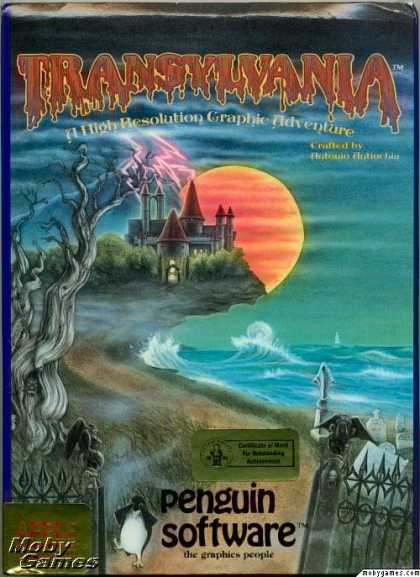 Apple II Games - Transylvania