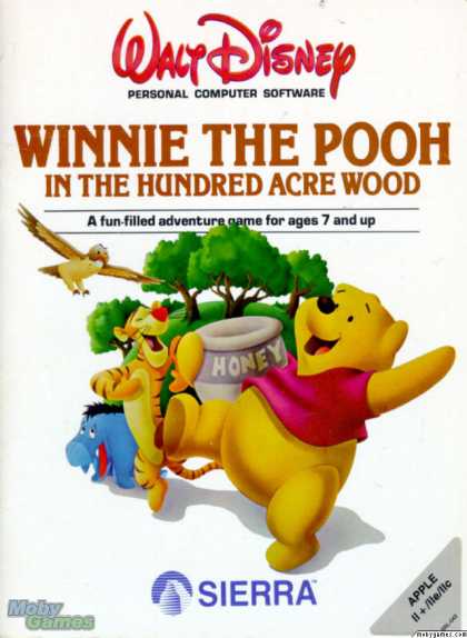 Apple II Games - Winnie the Pooh in the Hundred Acre Wood