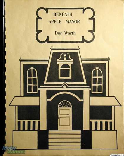 Apple II Games - Beneath Apple Manor