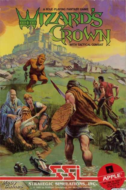 Apple II Games - Wizard's Crown
