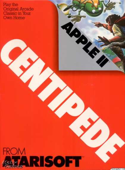 Apple II Games - Centipede