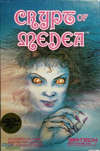 Apple II Games - Crypt of Medea