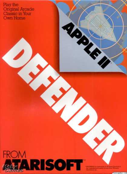 Apple II Games - Defender