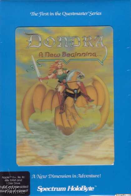 Apple II Games - Dondra: A New Beginning