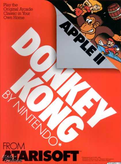 Apple II Games - Donkey Kong