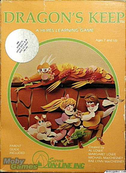 Apple II Games - Dragon's Keep