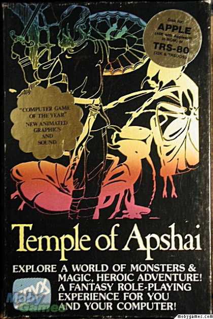 Apple II Games - Dunjonquest: Temple of Apshai