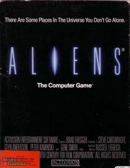 Apple II Games - Aliens: The Computer Game