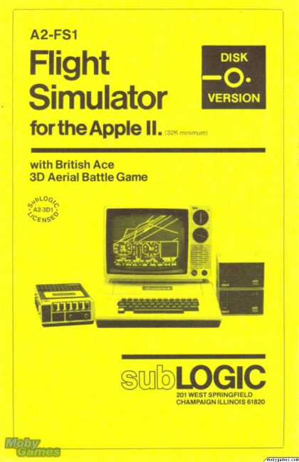 Apple II Games - Flight Simulator