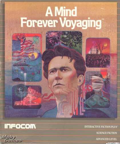 Apple II Games - A Mind Forever Voyaging
