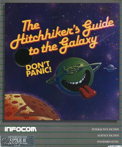 Apple II Games - The Hitchhiker's Guide to the Galaxy