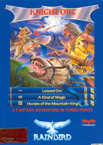 Apple II Games - Knight Orc