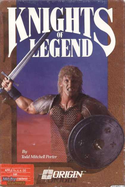 Apple II Games - Knights of Legend