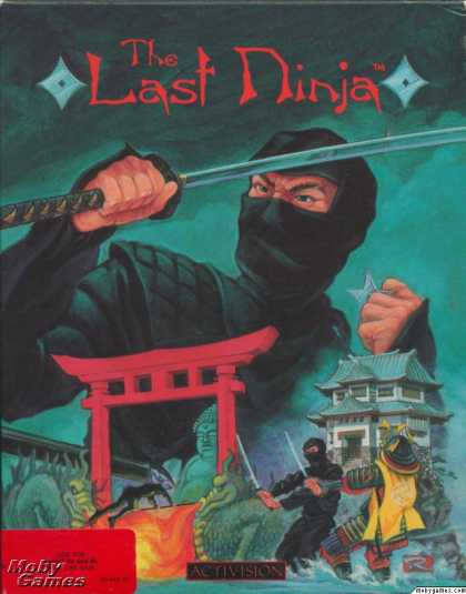 Apple II Games - The Last Ninja
