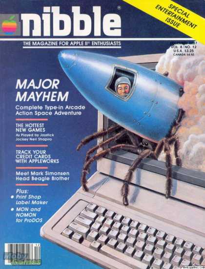Apple II Games - Major Mayhem