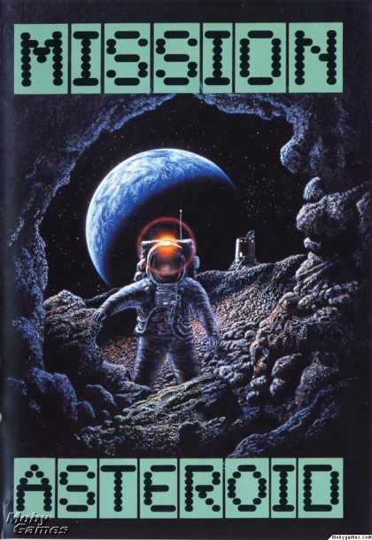 Apple II Games - Mission: Asteroid