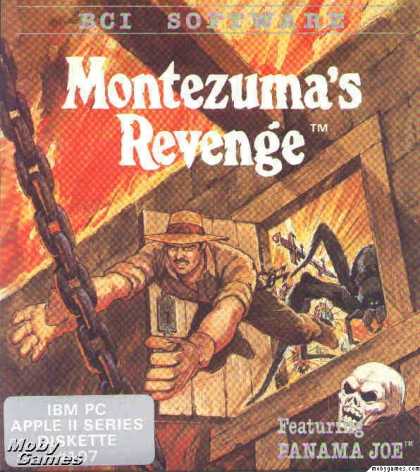 Apple II Games - Montezuma's Revenge