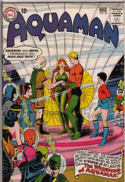 Aquaman 18 - Mera - Kingdom Of Atlantis - Ceremony - Superheroes - Wedding - Alan Davis