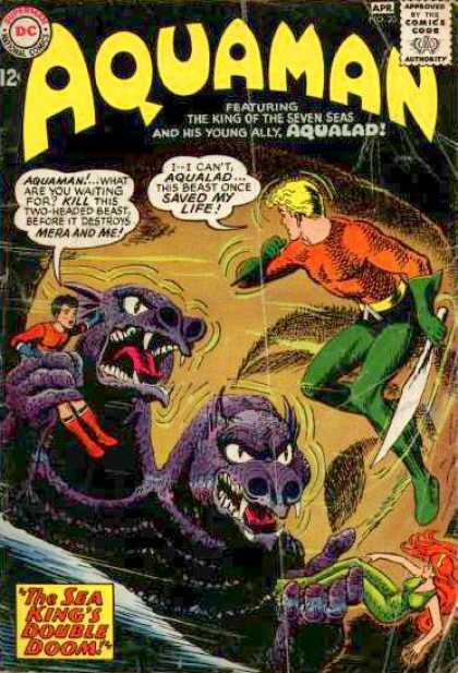Aquaman 20 - Superman - Approved By The Comics Code - Monster - Man - The Sea Kings Double Doom - Alan Davis, Phil Jimenez