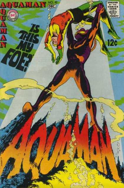 Aquaman 42 - Superman - Superhero - Comics Code - Is This My Foe - Water - Mark McKenna, Nick Cardy