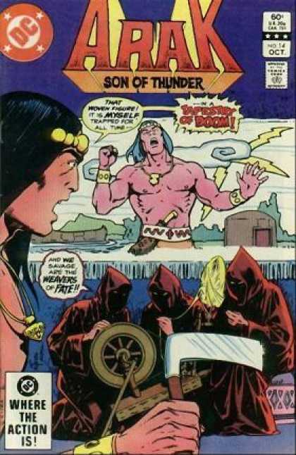 Arak 14 - Comics - Native Indian - Hero - Thunderstorms - Animated