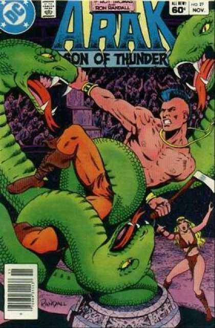 Arak 27 - Dc - Comics Code - Son Of Thunder - Snake - Man