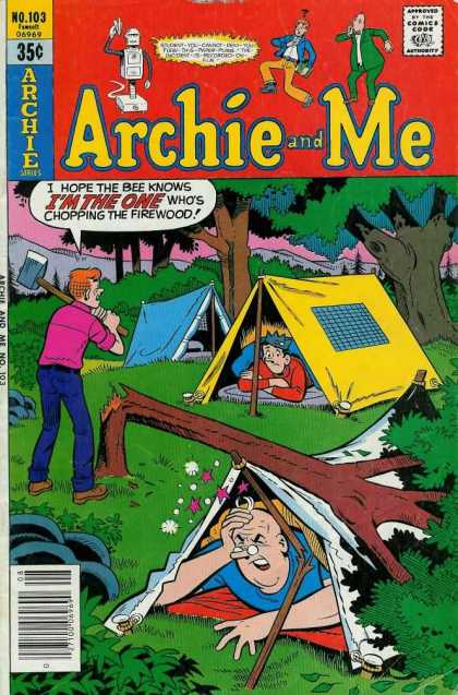 Archie and Me 103 - Camping - Jughead - Tents - Axe - Mr Weatherbee