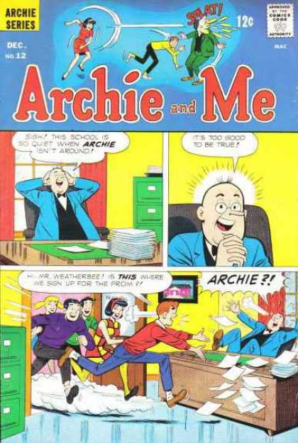 Archie and Me 12 - Mr Weatherbee - Principal - Desk - File Cabinets - Betty U0026 Veronica