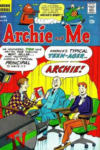 Mr Weatherbee - Tv Camera - Robot - Best Seller - Typical Teen-ager Archie and Me 14 - Mr Weatherbee - Tv Camera - Robot - Best Seller - Typical Teen-ager