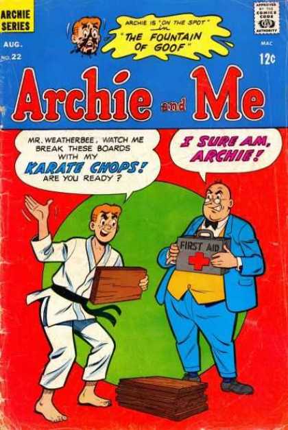 The Fountain Of Goof - Karate - Mr Weatherbee - First Aid - Boards Archie and Me 22 - The Fountain Of Goof - Karate - Mr Weatherbee - First Aid - Boards