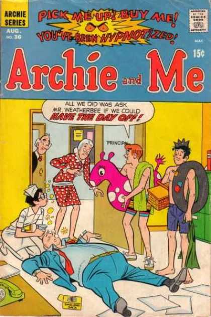 Archie and Me 36 - Inner Tubes - Towel - Fainted - Nurse - Picnic Basket