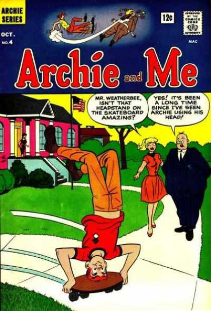 Archie And Me - Betty - Archie - Skateboard - Headstand Archie and Me 4 - Archie And Me - Betty - Archie - Skateboard - Headstand
