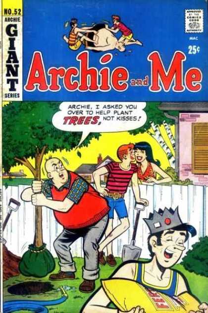 Archie and Me 52 - Trees - Kisses - Jughead - Fence - Shovel
